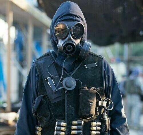 S10 GAS MASK BLACK OUTSERT LENSES